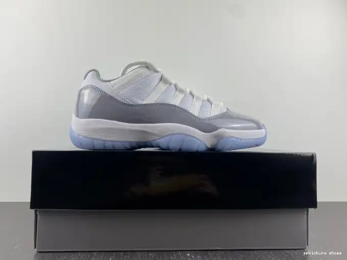 Cheap AV2187-140 Jordan Grey Air 11 Low Cement 0510
